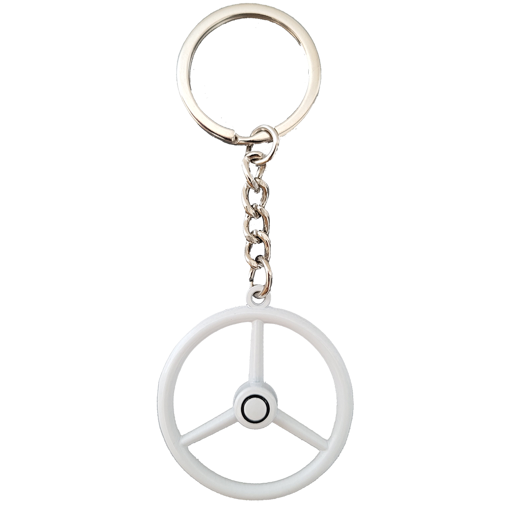 3-Spoke Steering Wheel Keychain