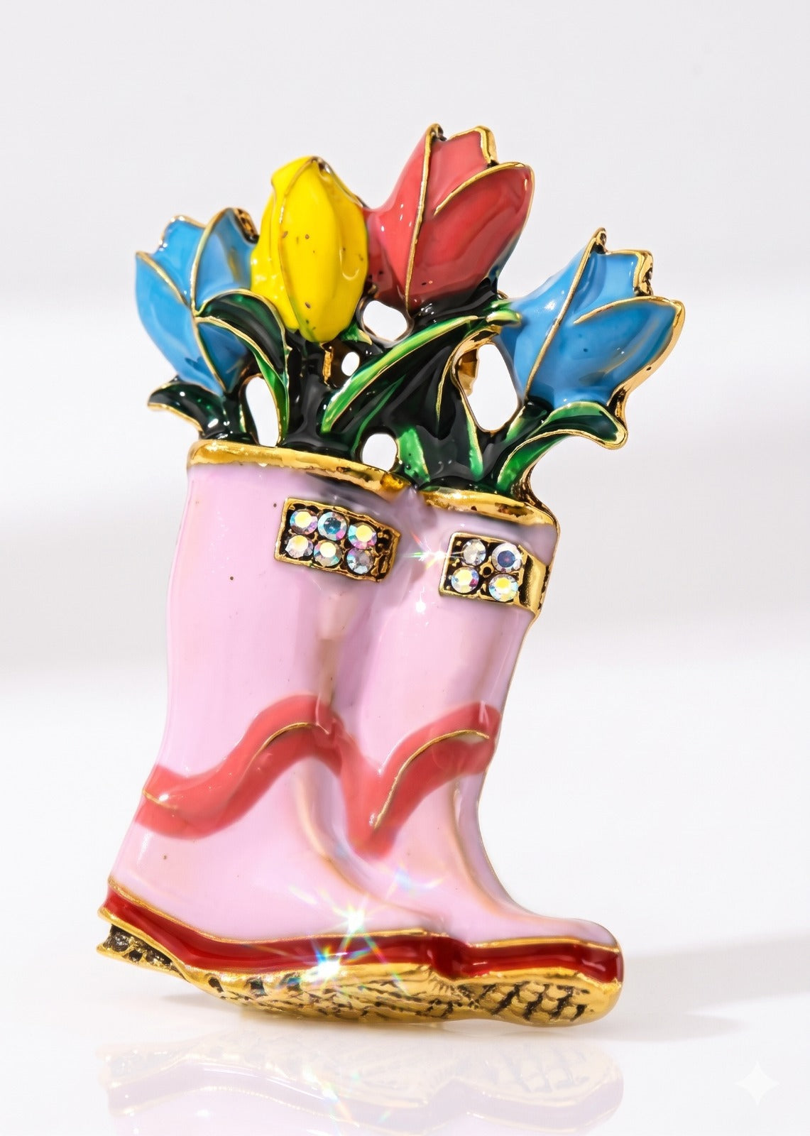 Holland Boots /w roses