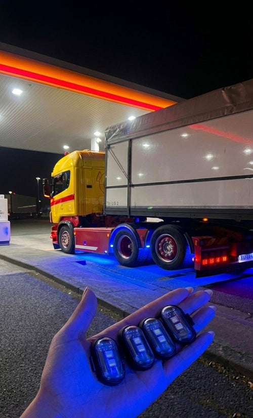 6x UNTERBODENBELEUCHTUNG FÜR LKW SUPERDIK SMART LED